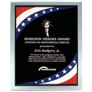 Acrylic Patriotic Plaque