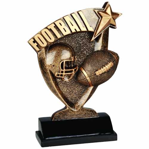 Broadcast Football Trophies