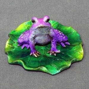Bronze Frog Sculpture Juliet