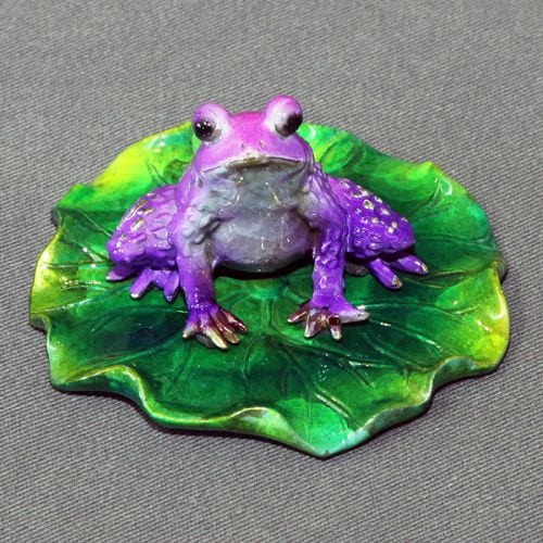 Bronze Frog Sculpture Juliet