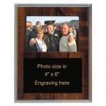 Cherry Finish Photo Plaques