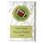 Football Plaques with Insert