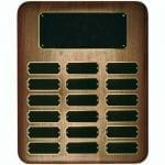 Perpetual Plaque Award 18 Plate