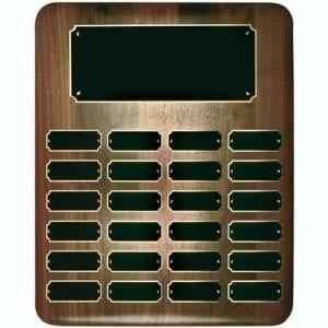 Perpetual Plaque Award 24 Plate