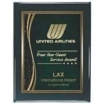 Plaque Award Black Piano Finish