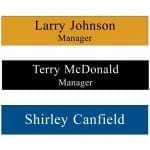 Plastic Name Plates 10"