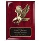Rosewood Plaque with Comtemporary Eagle Casting