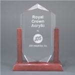 Royal Crown Acrylic Awards 9"