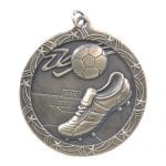 Shooting Star Soccer Medal