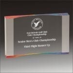 Curved Acrylic Crescent Awards