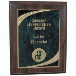 Economy Recognition Plaques