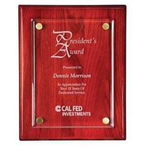 Floating Acrylic Award Plaques