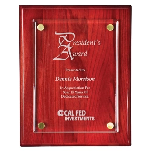 Floating Acrylic Award Plaques