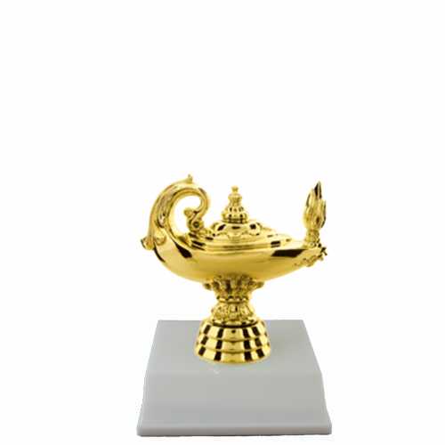Academic Lamp Trophy