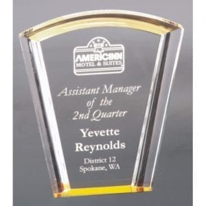 Acrylic Halo Fan Awards