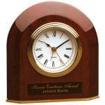 Desk Clock Beveled Arch
