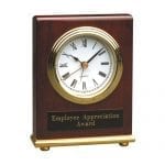 Engraved Desk Clock