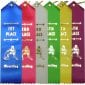 1st thru 6th Place Wrestling Ribbons