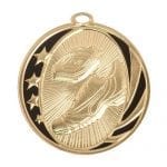Track Medals Shiny Gold