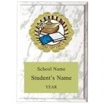 Academic Insert Plaque