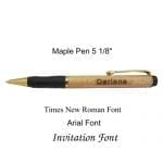Customized Wooden Pens
