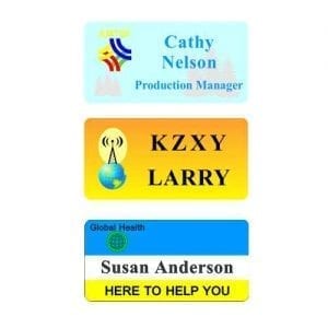 Full Color Magnetic Name Tags