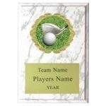 Golf Plaque with Insert