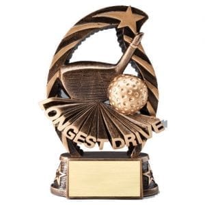 Longest Drive Golf Trophy