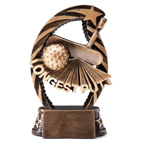Longest Putt Golf Trophy