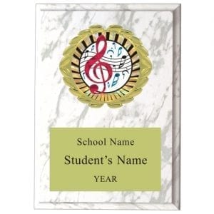 Music Insert Plaque