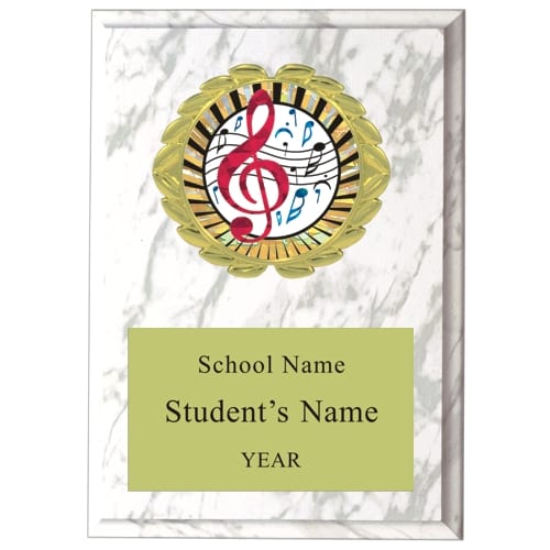 Music Insert Plaque
