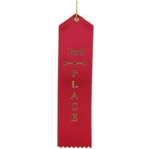 2nd Place Ribbons