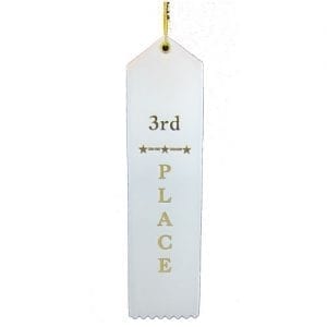 3rd Place Ribbons