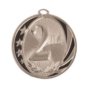 Shiny 2nd Place Medals
