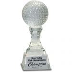 Crystal Golf Ball Award