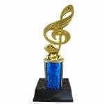 Treble Clef Music Trophy