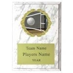 Volleyball Plaque Award