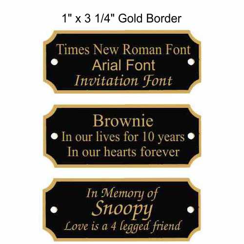 Black Plates with Gold Border Black Plates with Gold Border