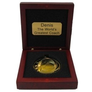 Single Medal Display Box
