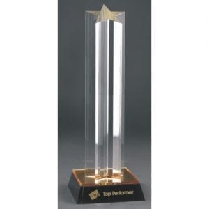 Acrylic Star Column Trophies
