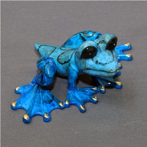Bronze Frog Figure Dezerae Bronze Frog Figure Dezerae