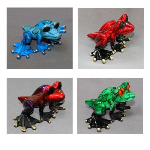 blue topaz, candy red, red/purple, green