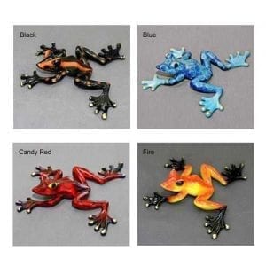 Black, Blue, Candy Red, Fire