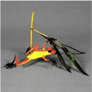 Bronze Frog Sculpture Ambush