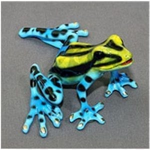 Bronze Frog Sculpture Precious