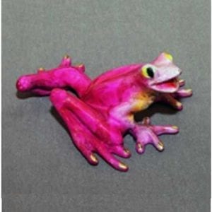 Bronze Frog Sculpture Sammy