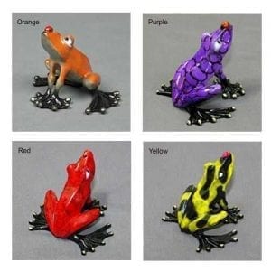 Orange, Purple, Red, Yellow