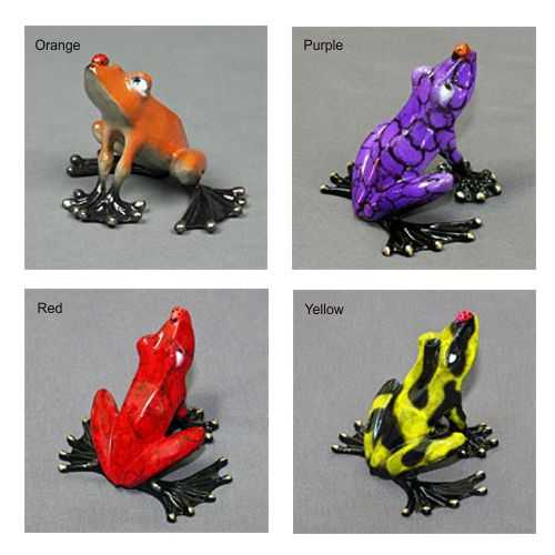 Orange, Purple, Red, Yellow