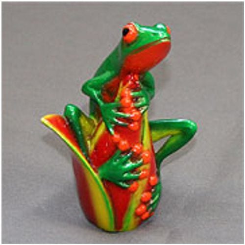 Frog Figure Sitting Pretty