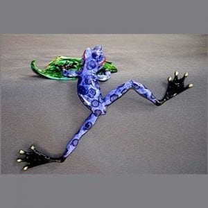 Frog Figurine on Shelf
